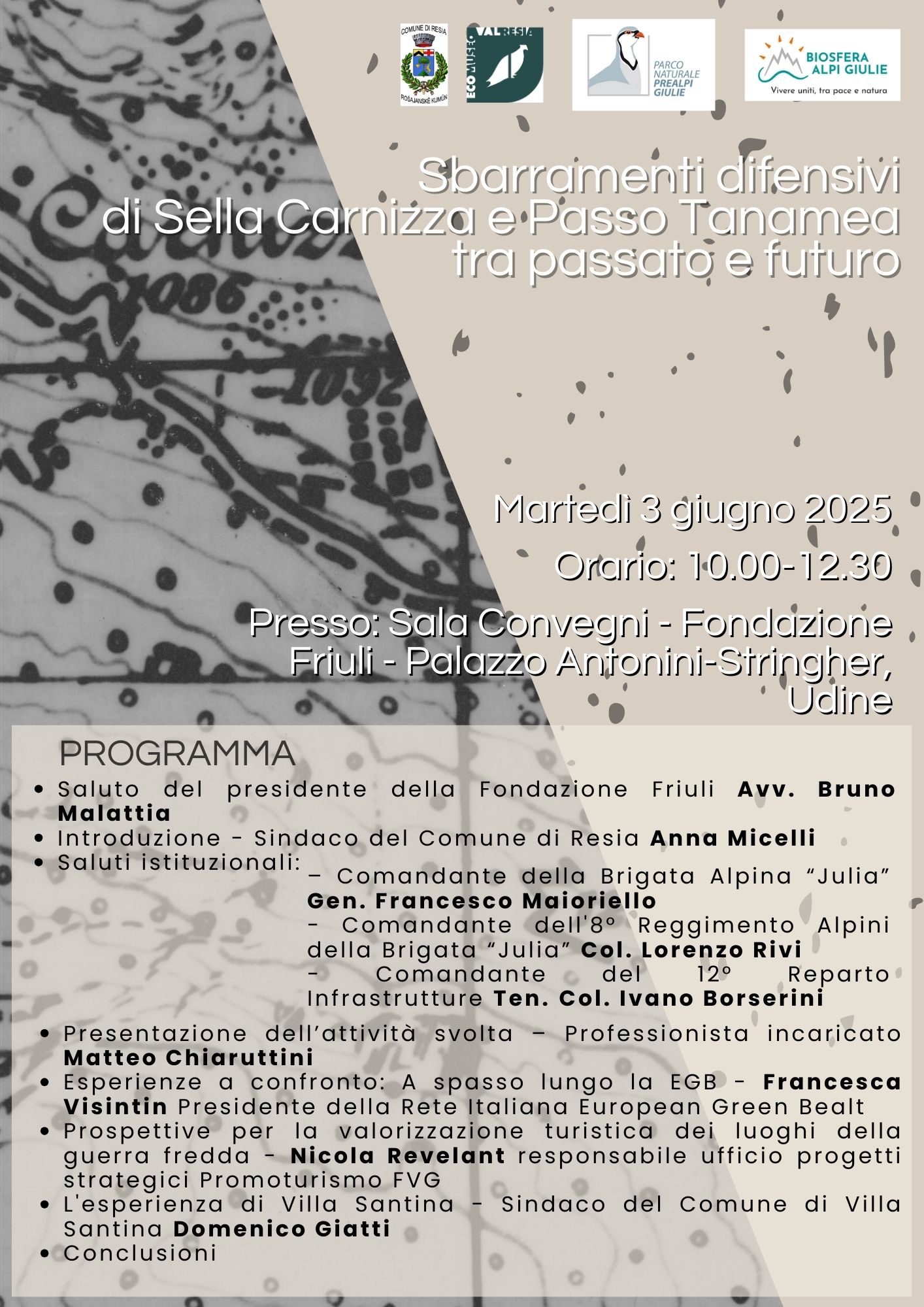 Sbarramenti difensivi di Sella Carnizza e Passo Tanamea tra passato e futuro