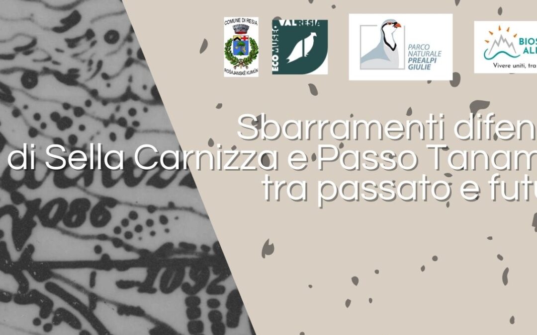 SBARRAMENTI DIFENSIVI DI SELLA CARNIZZA E PASSO TANAMEA TRA PASSATO E FUTURO