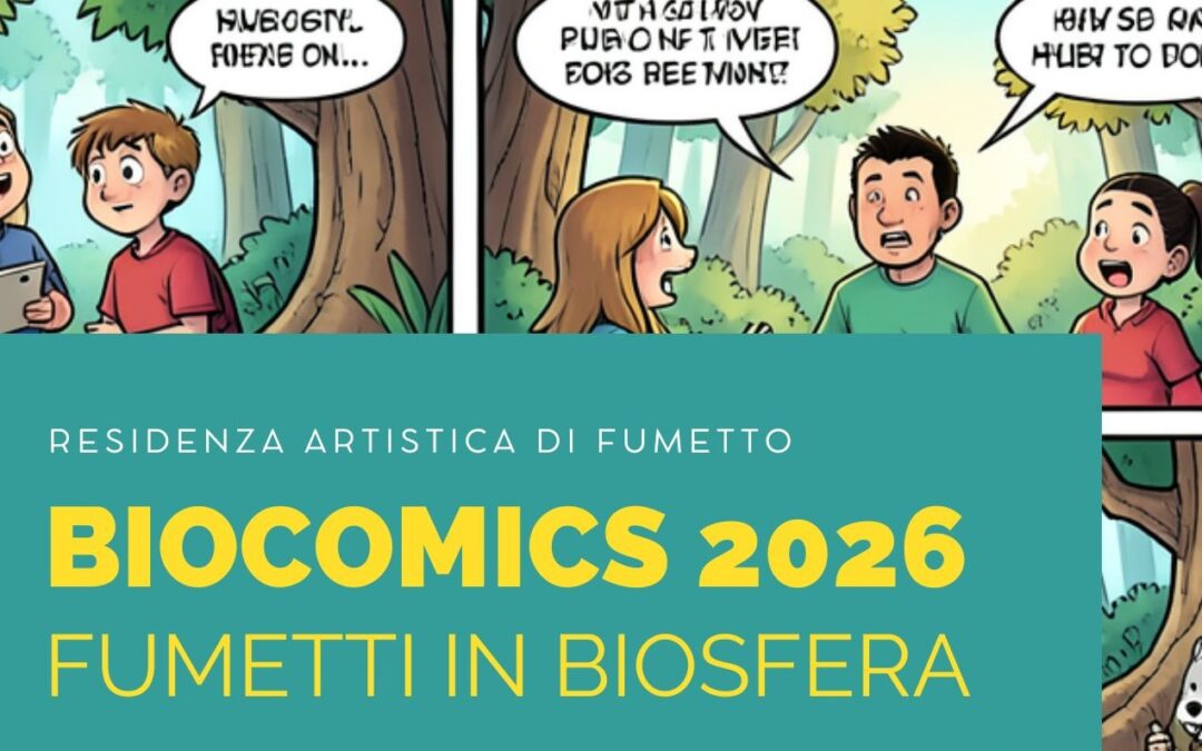 BIOCOMICS 2026 – FUMETTI IN BIOSFERA