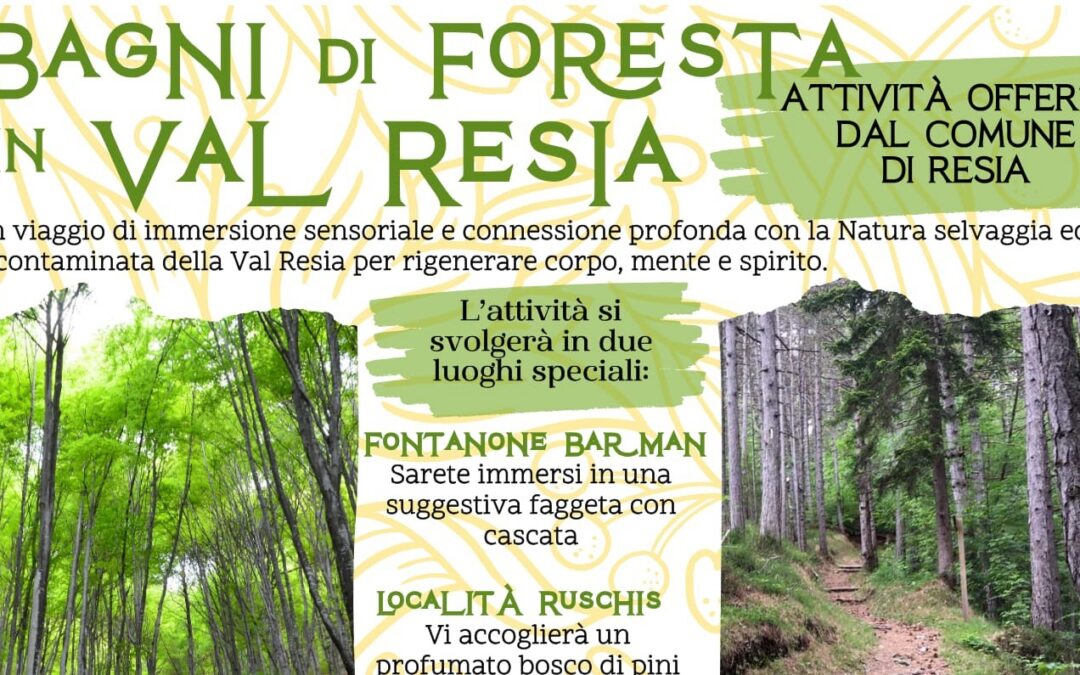 BAGNI DI FORESTA IN VAL RESIA